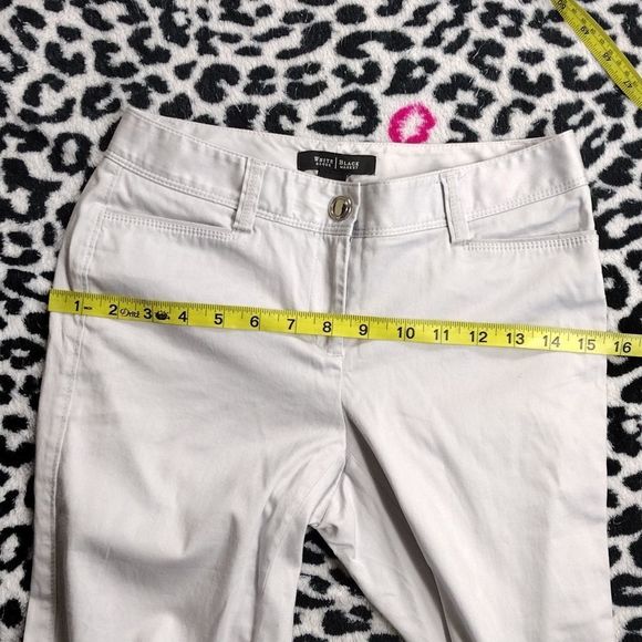 WHBM Button Hem Slim Capri Inseam 23" - Picture 8 of 14